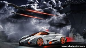 Lamborghini Egoista: The Concept of a Fighter jet