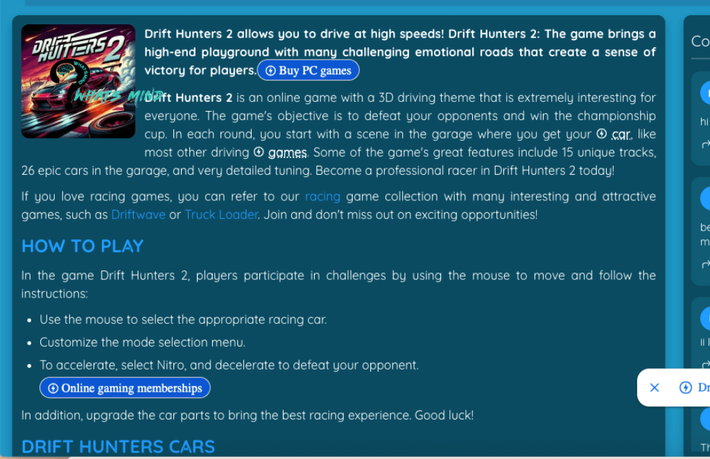 Drift Hunters 2: Brief Summary, Gameplay Techniques, Features, Helpful Tips, Benefits